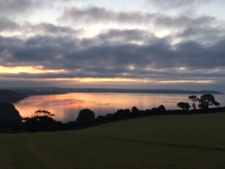 Sunrise at Porthpean